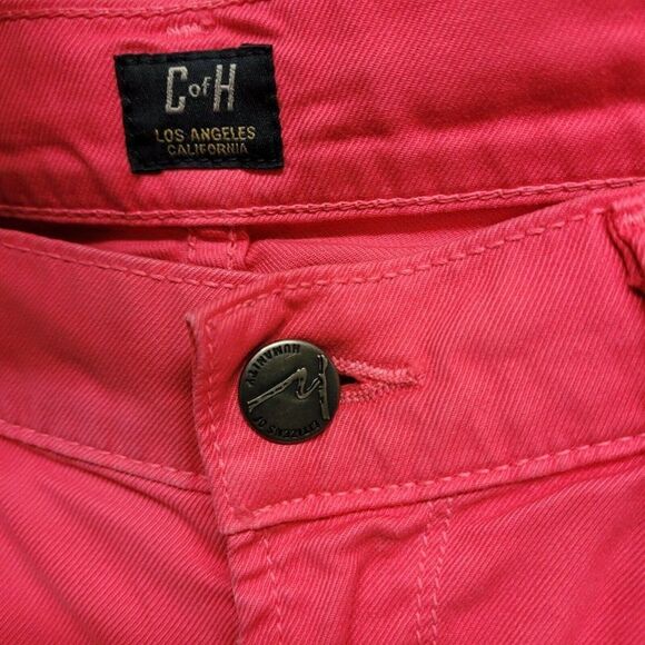 Citizens of Humanity Thompson Medium Rise‎ Skinny Jeans Shocking Pink Womens 26 - Picture 9 of 16